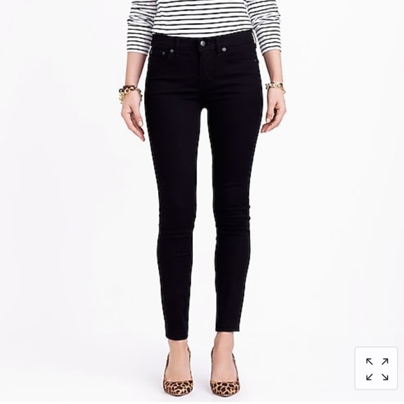 J. Crew Factory Jeans Jcrew Factory Black Ankle Skinny Jean F7995 Sz2 Poshmark